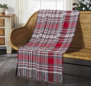 Gregor Plaid Throw