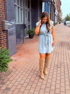 Bri Chambray Dress