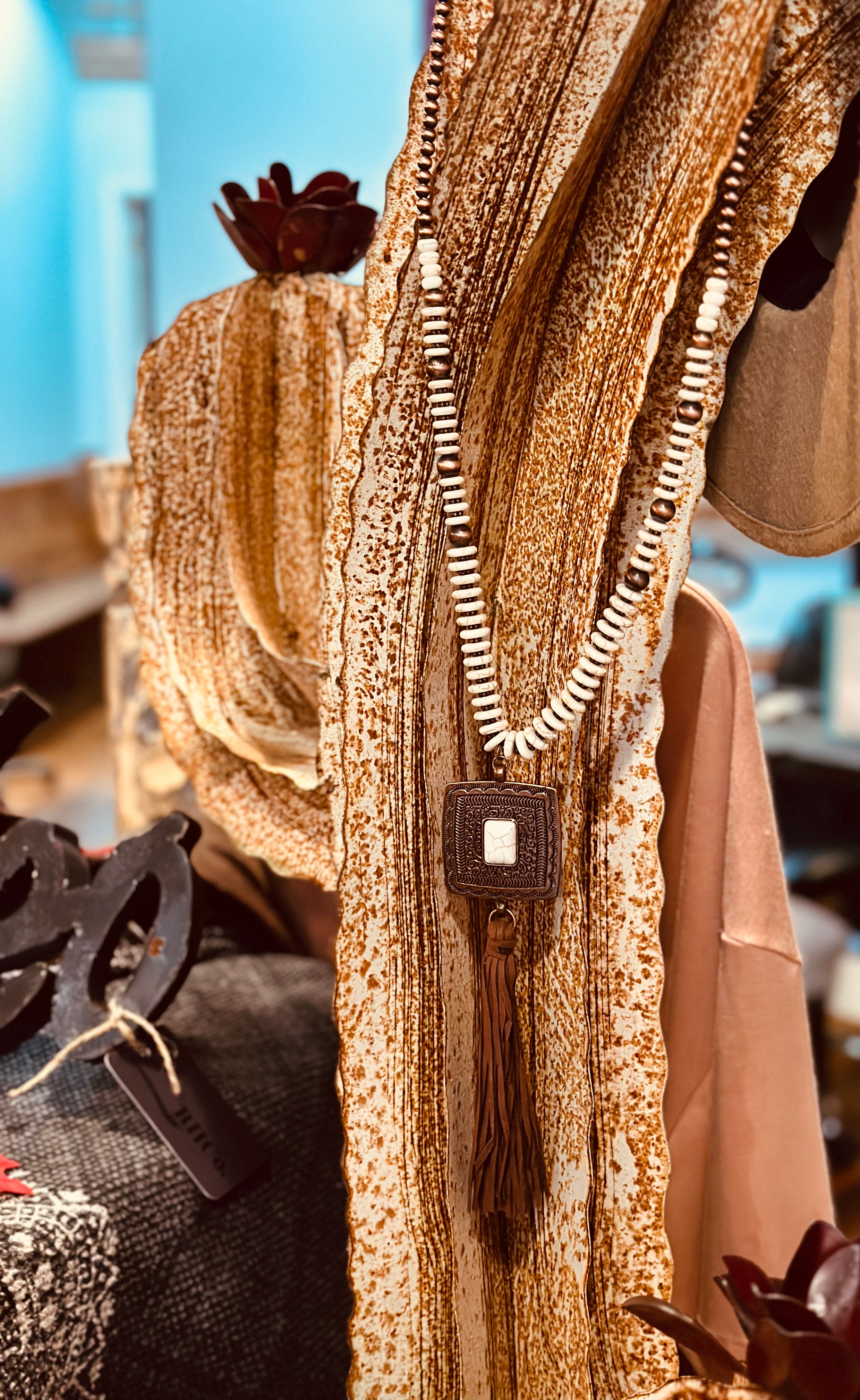 Western Tassel Necklace