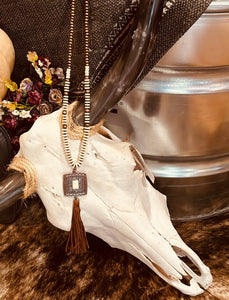 Western Tassel Necklace