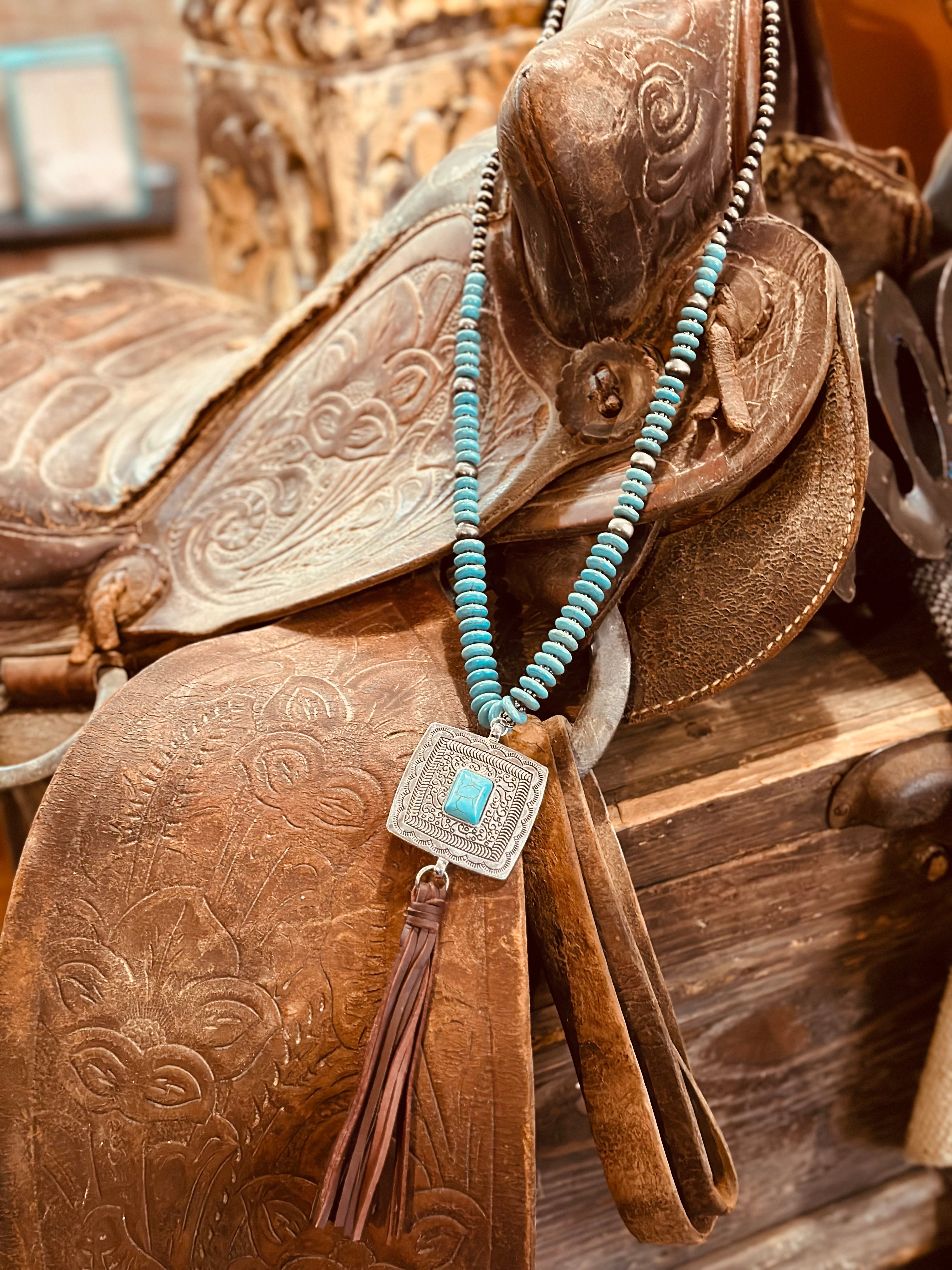 Western Tassel Necklace