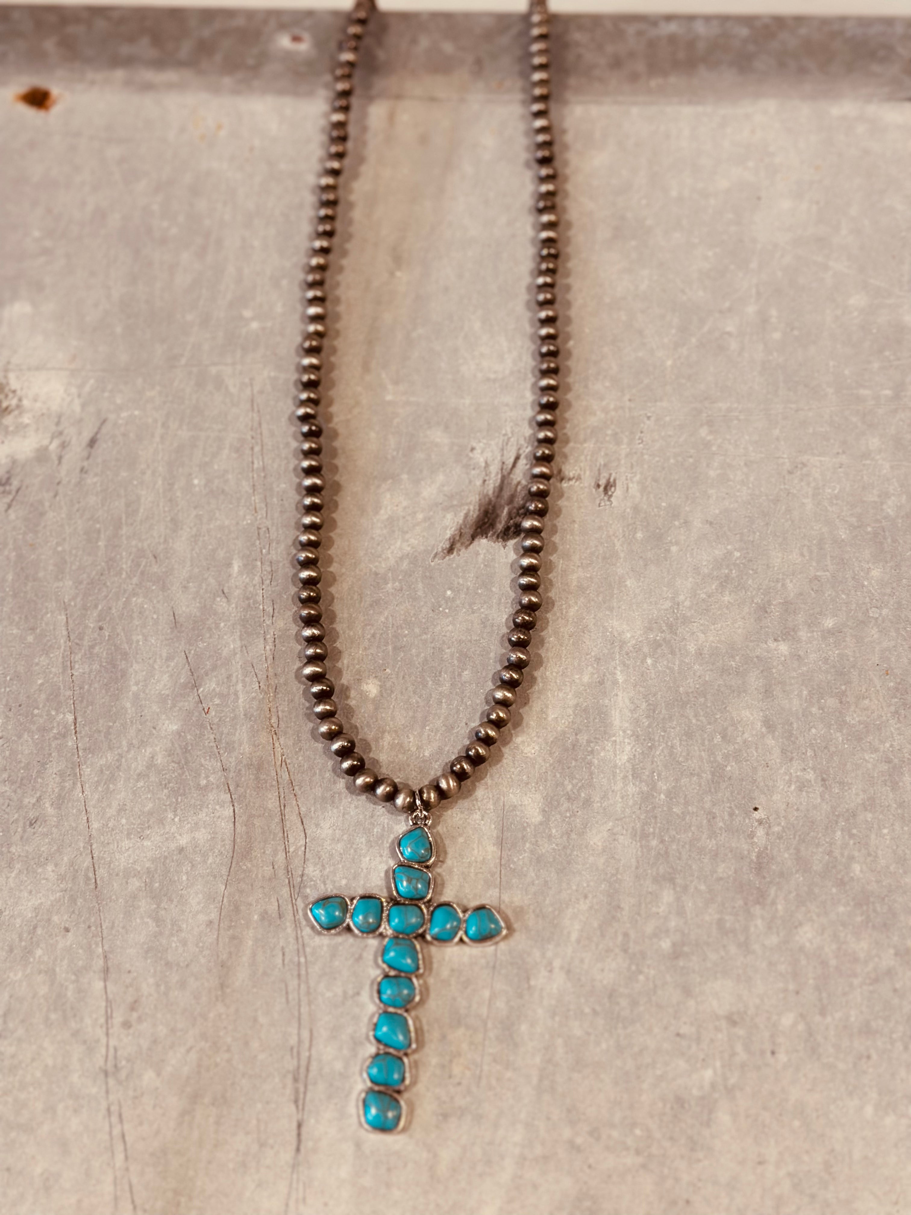 Western Cross Necklace