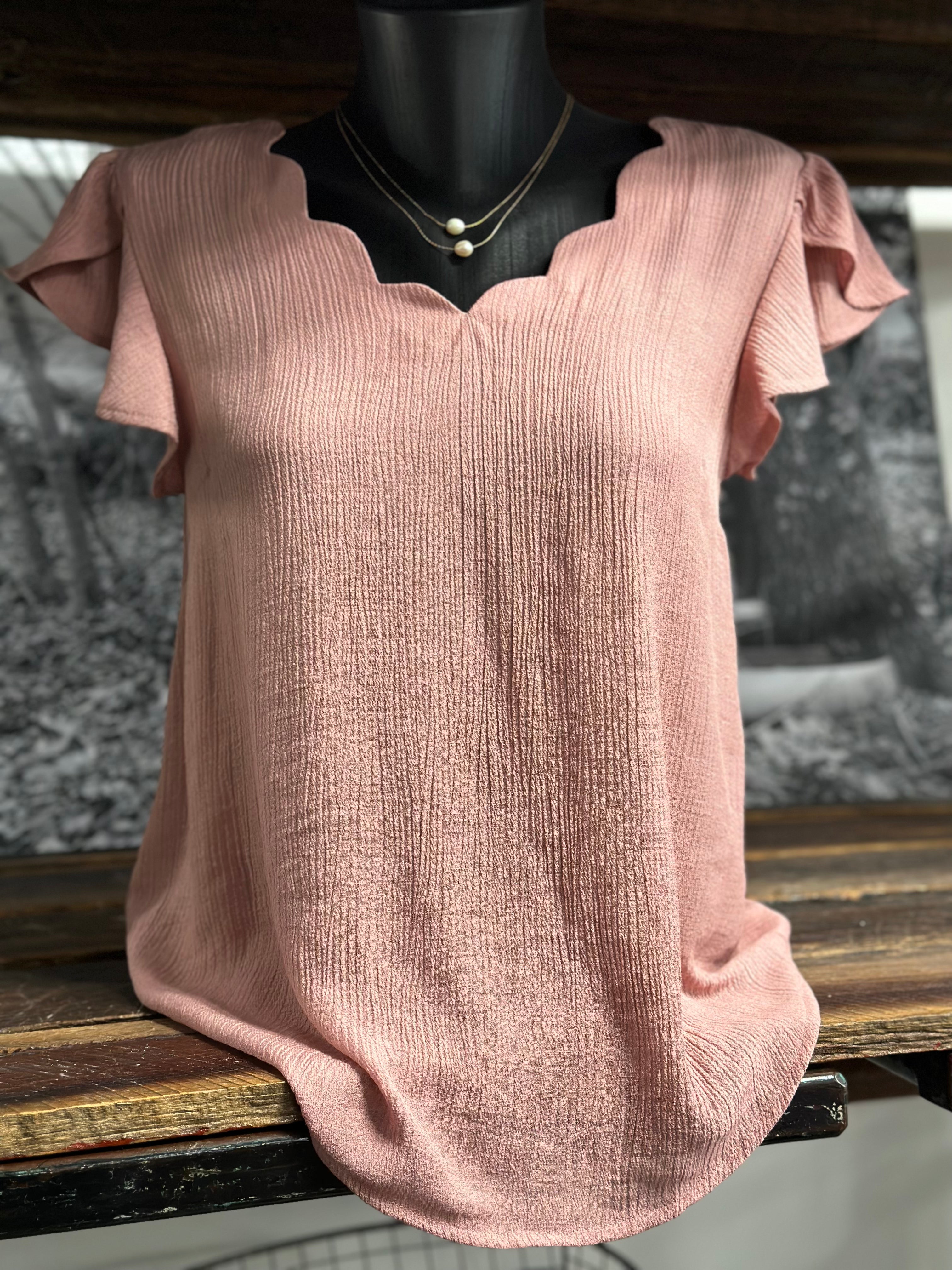 Grace Top (Blush)