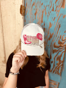 Bougie Stacked Trucker Hat