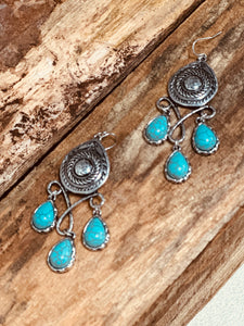 Chandelier Western Earrings