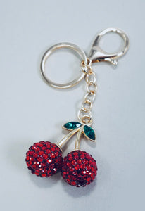 Cherry Drop Bag Charm