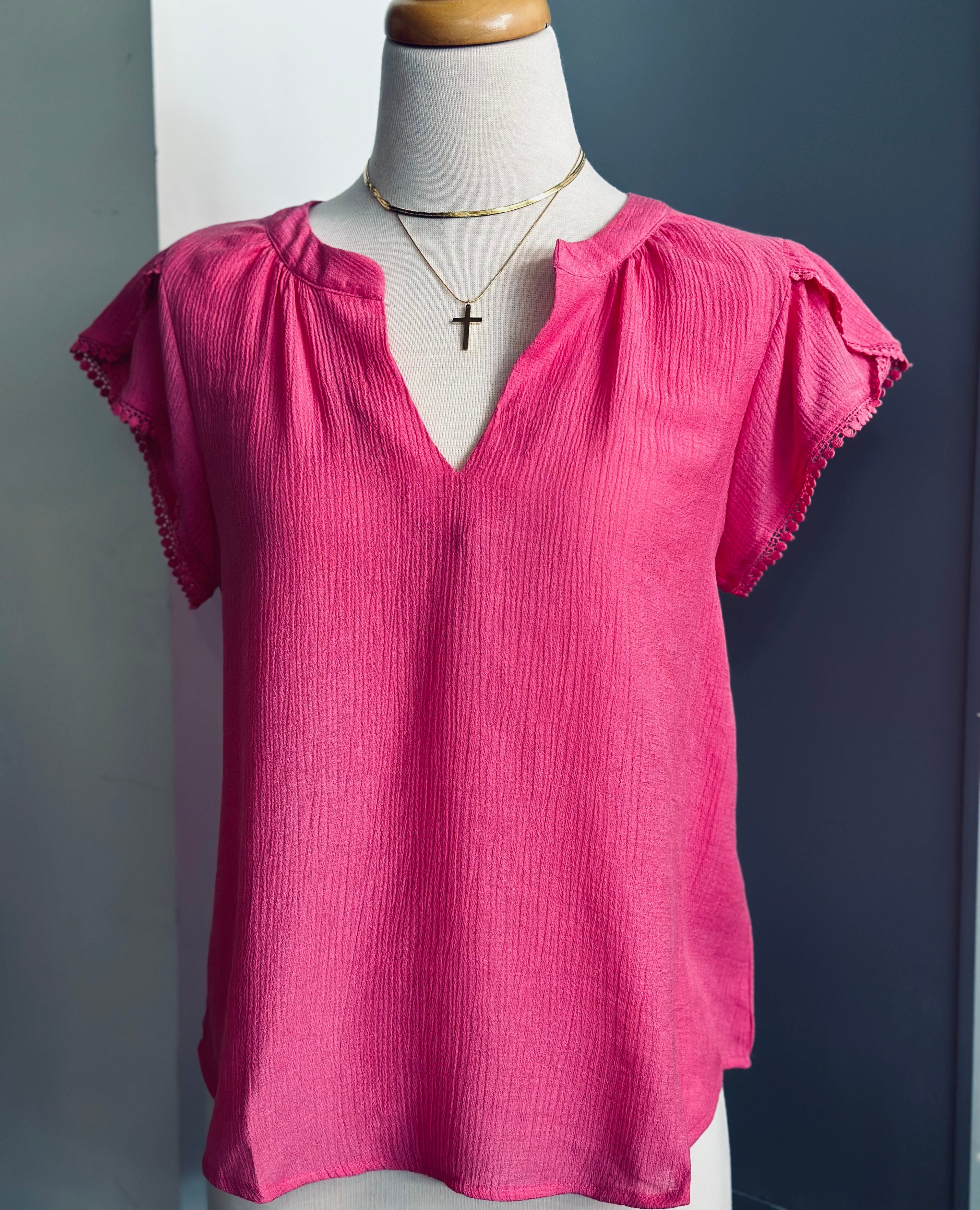 MacKenzie Top (Fuchsia)