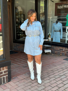 Clementine Studded Dress