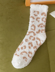 Super Soft Cheetah Print Socks