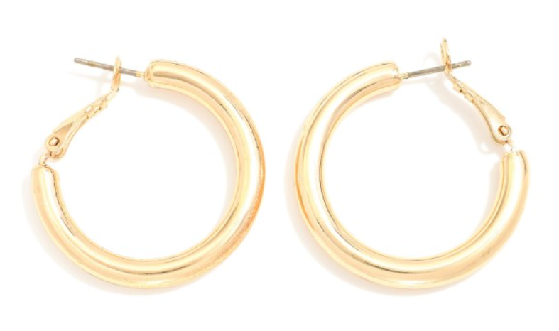Gold Hoop Earrings