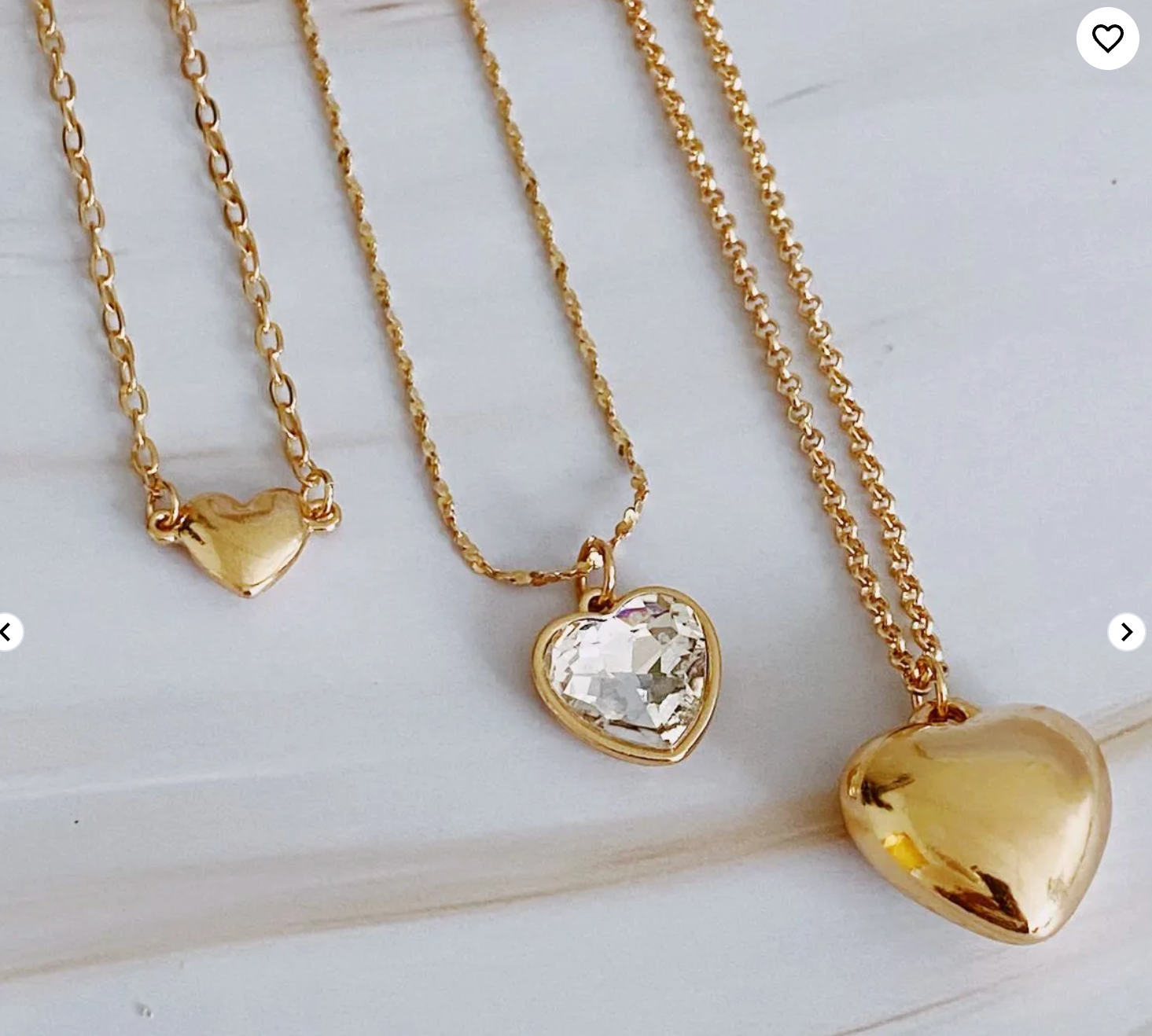 Triple Heart Necklace