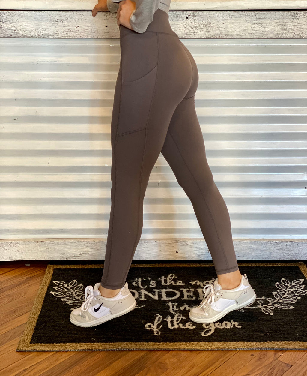 Smokey Grey Leggings Rebel Heart Co.